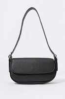 Faux Leather Adjustable Strap Purse