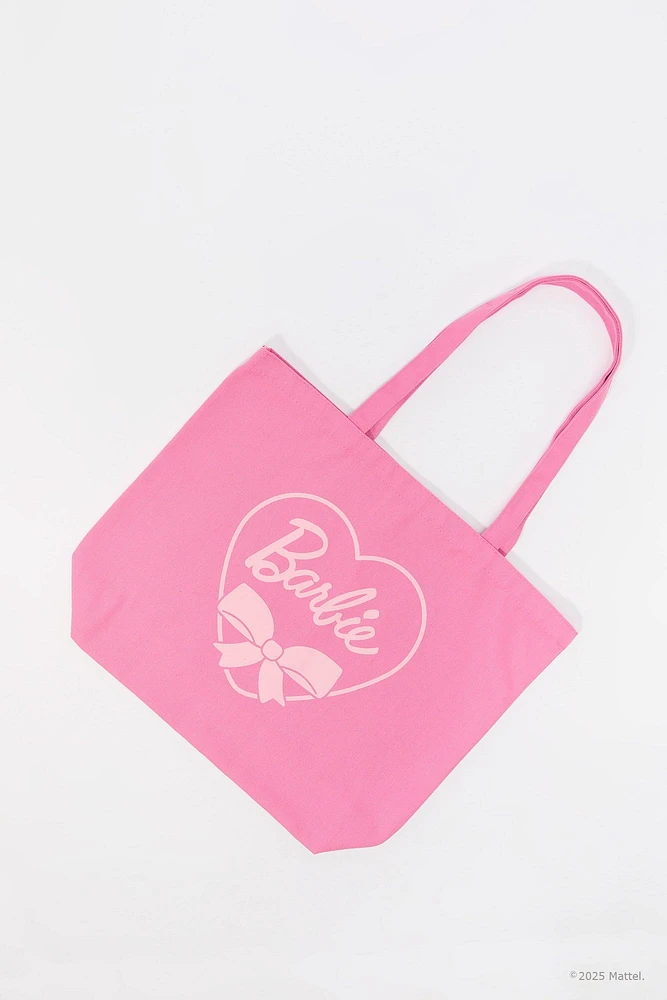 Barbie™ Bow Graphic Tote Bag