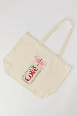 Diet Coke Graphic Tote Bag