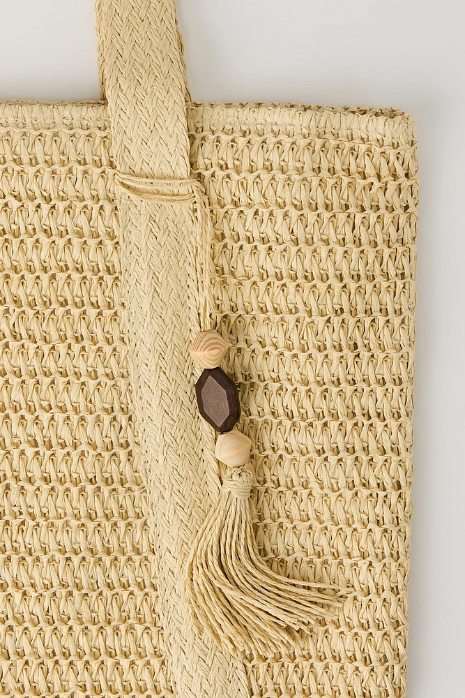 Straw Tote Bag