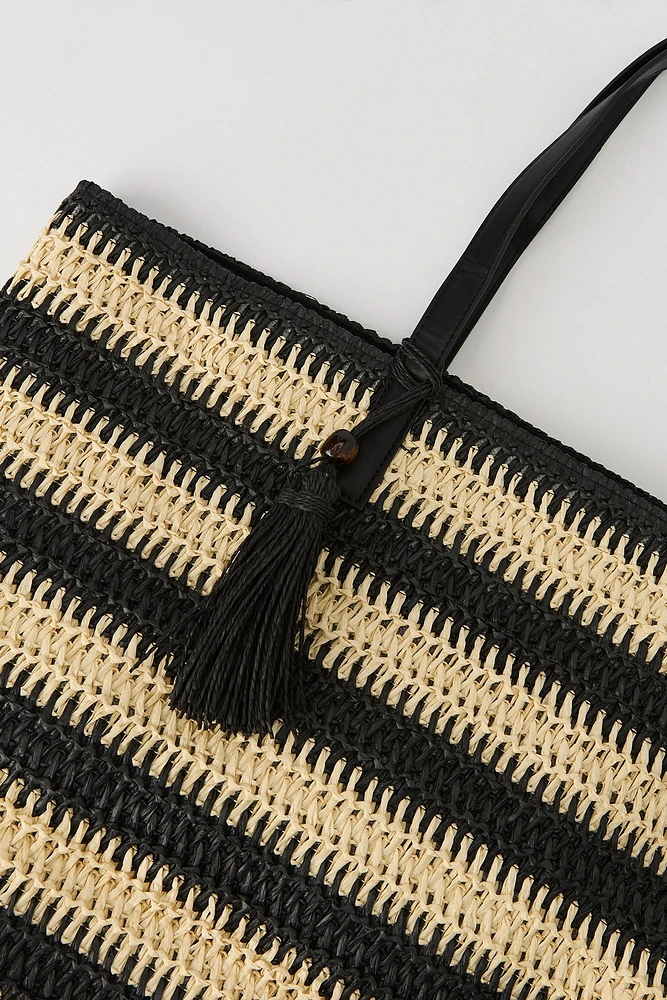 Straw Tote Bag