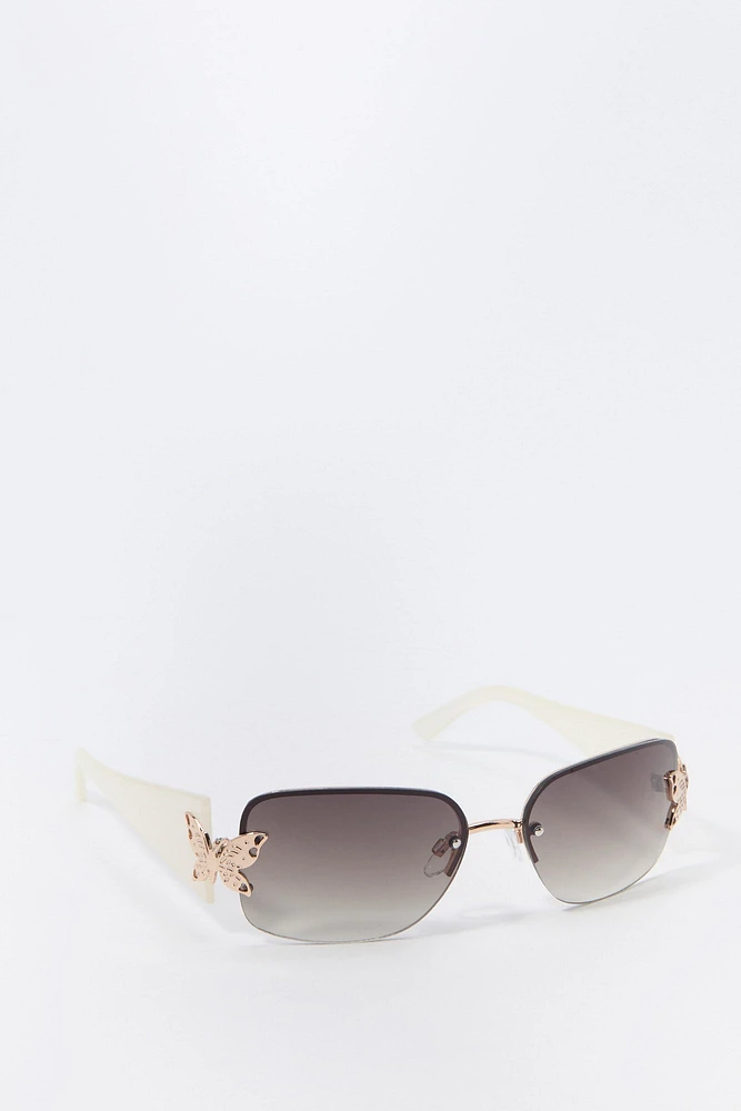 Lunettes de soleil Papillon sans monture