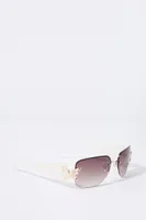 Rimless Butterfly Sunglasses