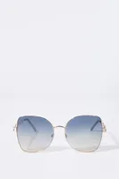 Metal Chain Sunglasses