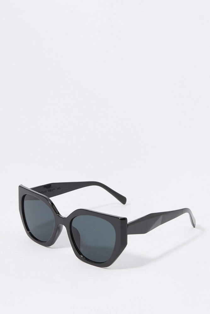 Geo Cat Eye Sunglasses