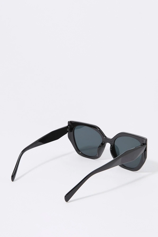 Geo Cat Eye Sunglasses