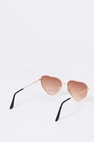 Rimless Heart Sunglasses