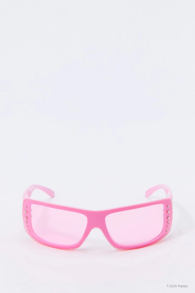 Lunettes de soleil Barbie™ avec pierres du Rhin