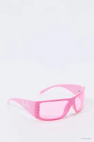 Lunettes de soleil Barbie™ avec pierres du Rhin