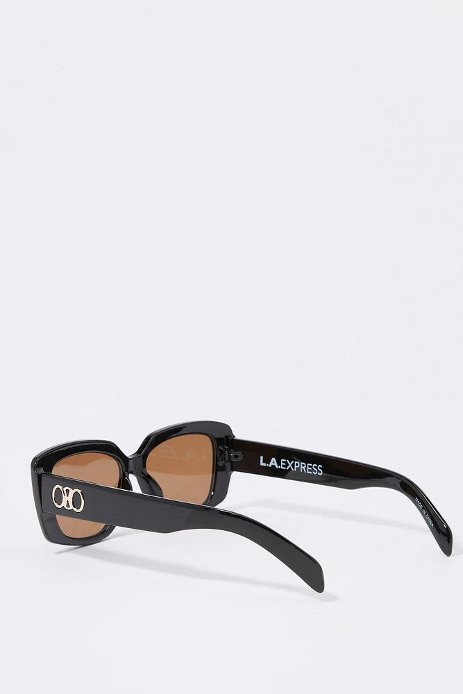 Lunettes de soleil surdimensionnées