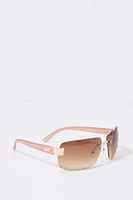 Lunettes de soleil sans monture à imprimé Barbie™