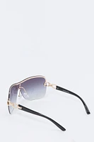 90s Rimless Sunglasses