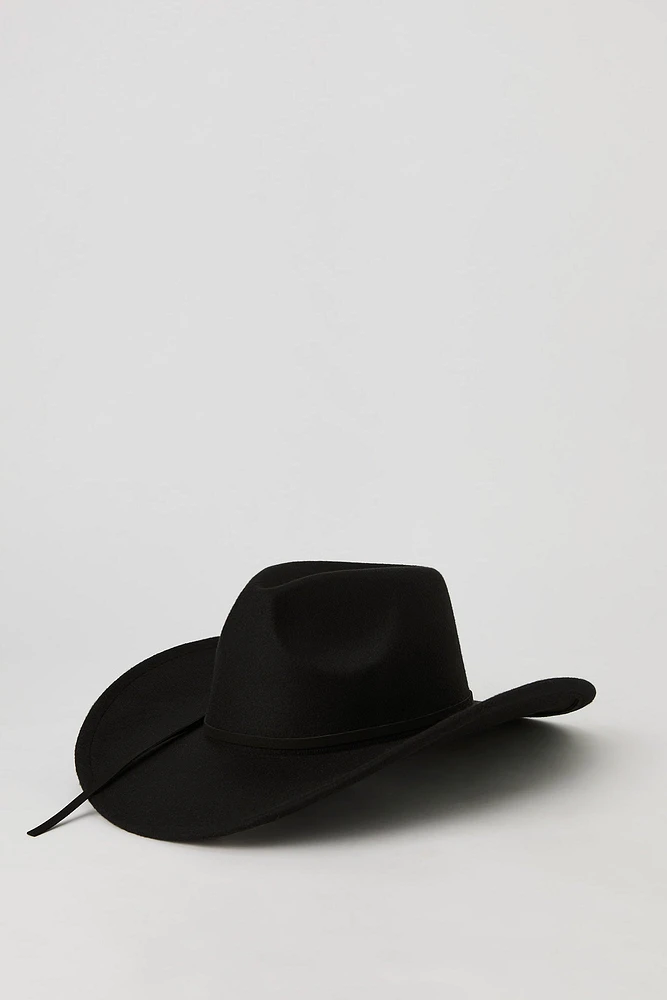 Chapeau de cowboy avec liséré et attaches