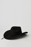 Chapeau de cowboy avec liséré et attaches