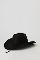 Chapeau de cowboy avec liséré et attaches