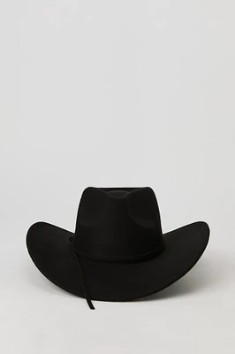 Chapeau de cowboy avec liséré et attaches