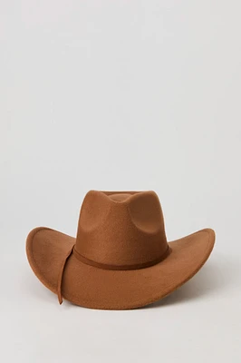 Chapeau de cowboy avec liséré et attaches