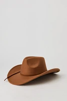 Chapeau de cowboy avec liséré et attaches