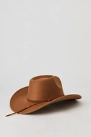 Chapeau de cowboy avec liséré et attaches