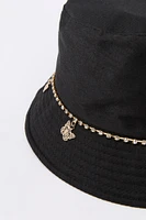 Butterfly Rhinestone Chain Bucket Hat