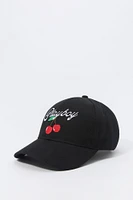 Casquette de baseball avec motif brodé Playboy Cherry