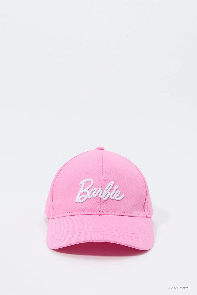 Casquette de base-ball à broderie Barbie™