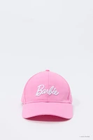 Casquette de base-ball à broderie Barbie