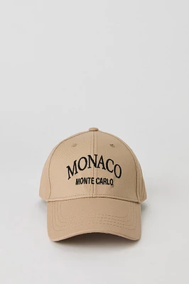 Destination Embroidered Baseball Hat