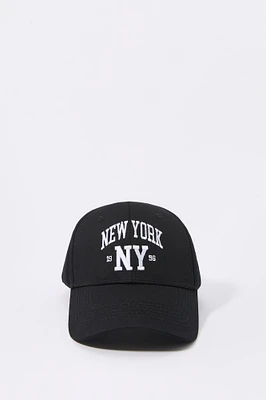New York Embroidered Baseball Hat