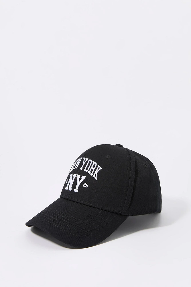 New York Embroidered Baseball Hat