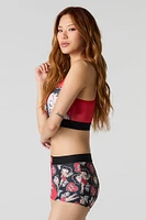 Ensemble avec soutien-gorge de sport et caleçon à imprimé Betty Boop