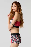 Betty Boop Sports Bra & Boy Short 2 Piece Set