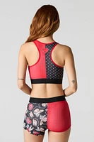 Betty Boop Sports Bra & Boy Short 2 Piece Set