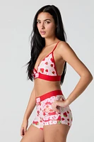 Ensemble avec bralette triangulaire et caleÃ§on Strawberry Shortcake