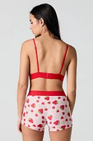 Ensemble avec bralette triangulaire et caleÃ§on Strawberry Shortcake