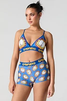 Ensemble avec bralette triangulaire et caleÃ§on Ã  imprimÃ© Garfield