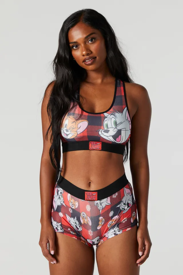 Rick and Morty Triangle Bra and Boy Short Set – Urban Planet