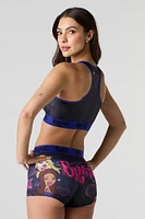 Ensemble avec soutien-gorge de sport et caleçon à imprimé Bratz