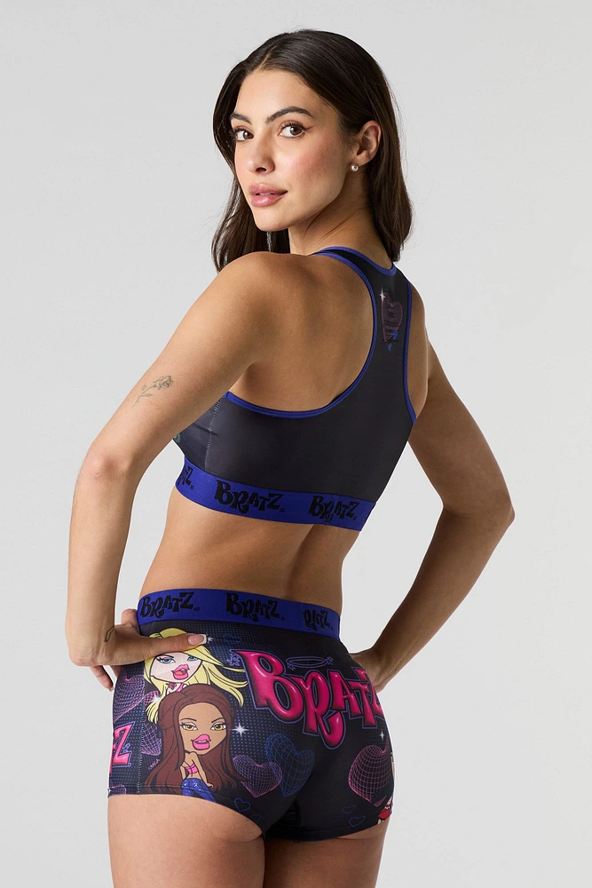 Bratz Sports Bra & Boy Short 2 Piece Set