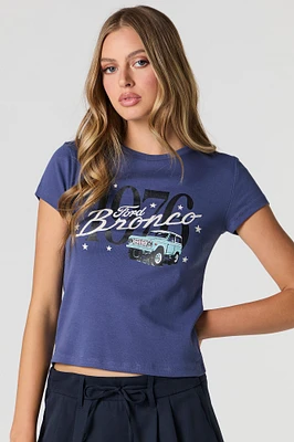 Ford Bronco Graphic Ribbed T-Shirt