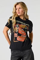 T-shirt à imprimé Lightning McQueen