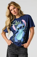 T-shirt à imprimé Stitch