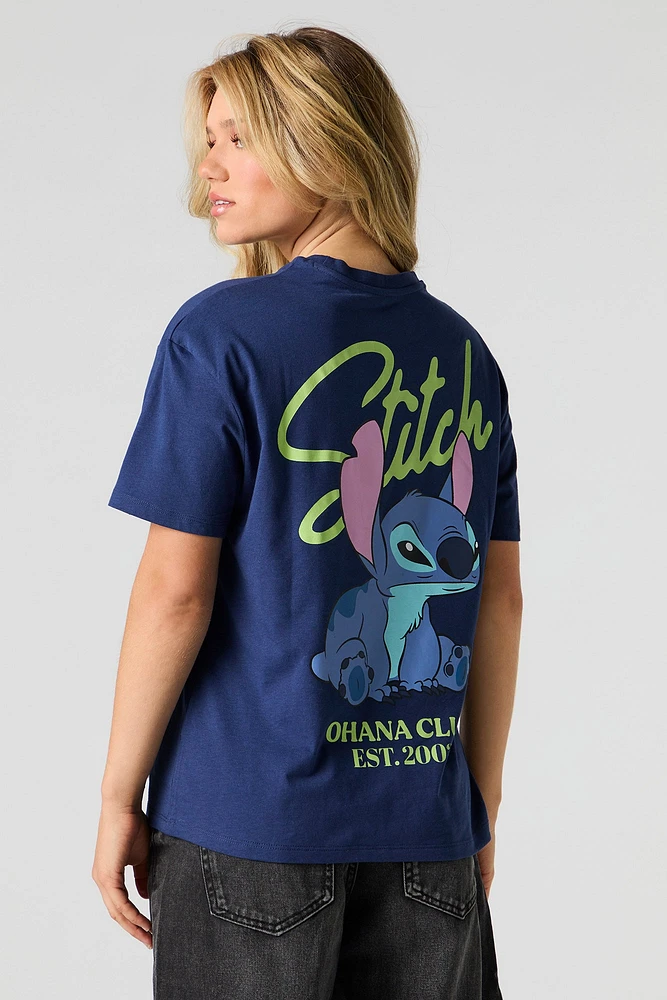 T-shirt à imprimé Stitch