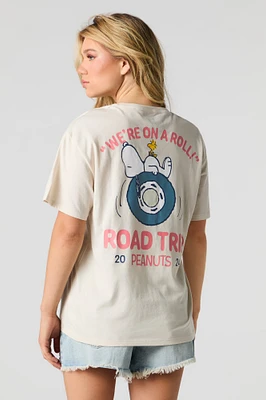 T-shirt à imprimé Peanuts Road Trip