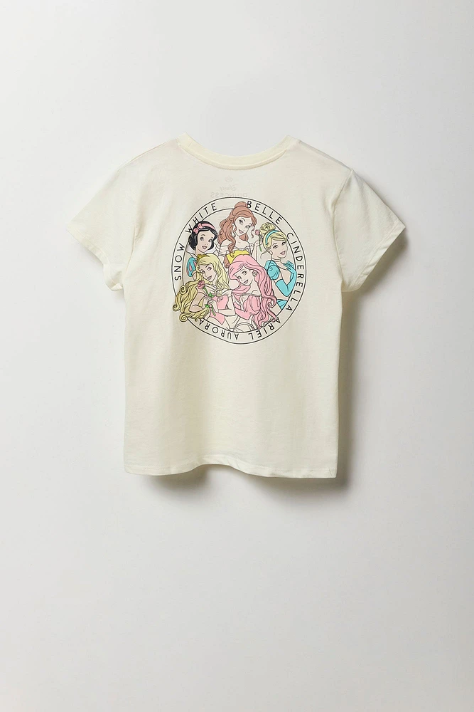 T-shirt à imprimé Disney Princesses