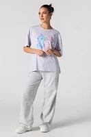 Stitch & Angel Love Graphic Boyfriend T-Shirt