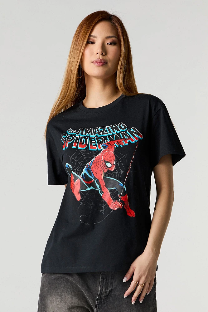 The Amazing Spider-Man Graphic Boyfriend T-Shirt