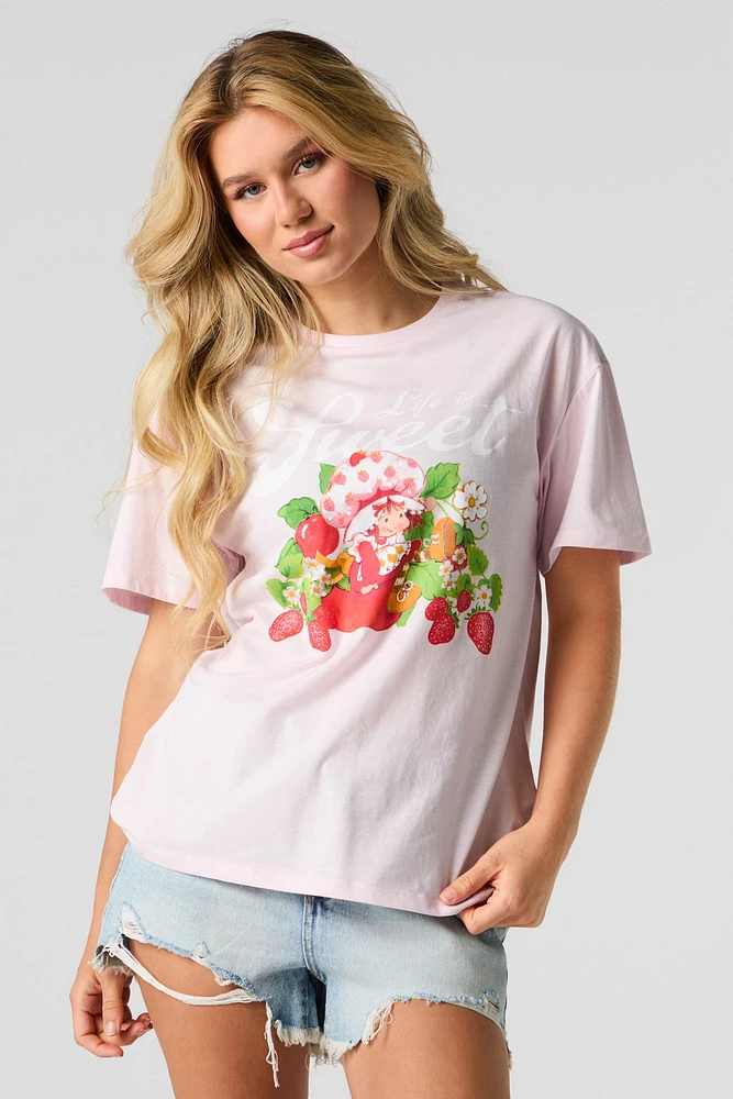 T-shirt à imprimé Strawberry Shortcake