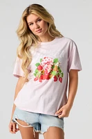 T-shirt à imprimé Strawberry Shortcake