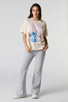 Stitch & Angel Graphic Boyfriend T-Shirt